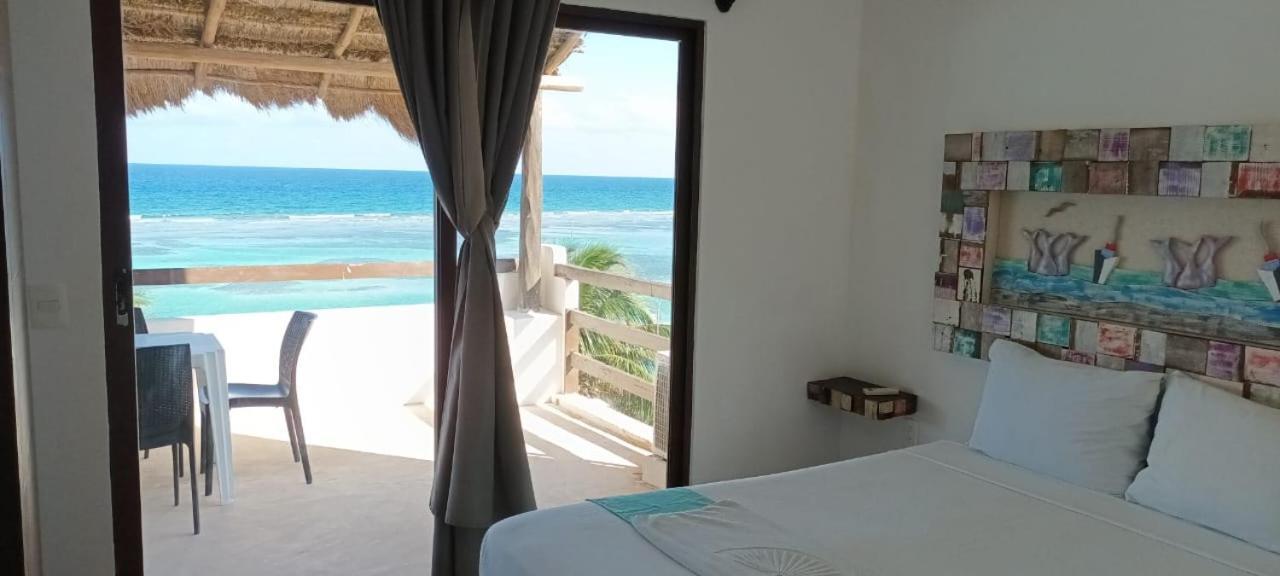 Hotel Blue Reef Frente Al Mar Mahahual Exterior foto