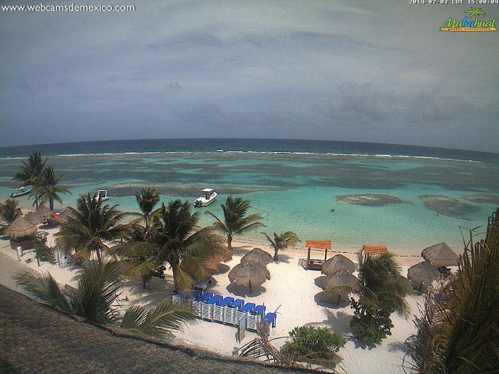 Hotel Blue Reef Frente Al Mar Mahahual Exterior foto