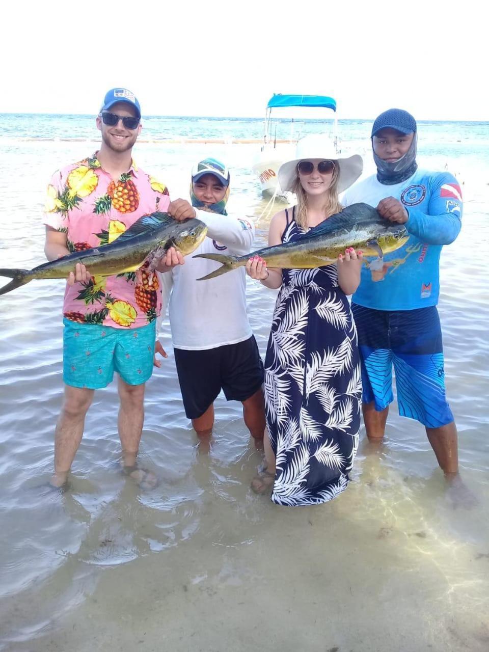 Hotel Blue Reef Frente Al Mar Mahahual Exterior foto