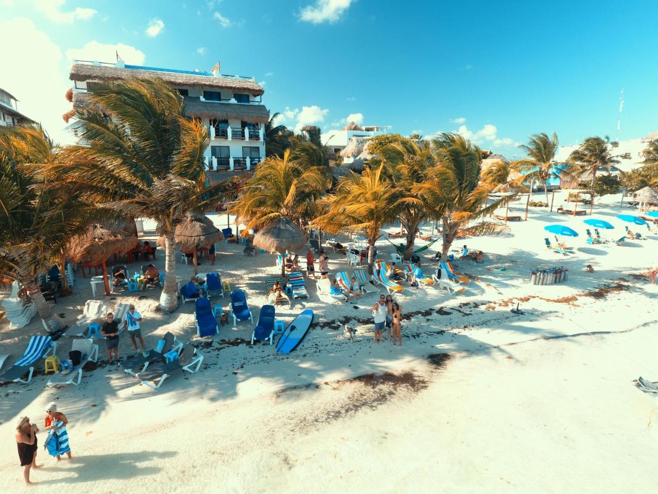 Hotel Blue Reef Frente Al Mar Mahahual Exterior foto