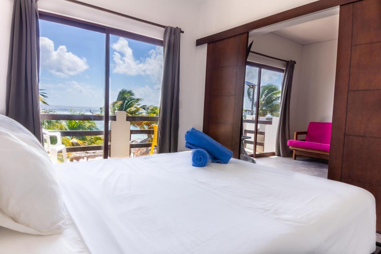 Hotel Blue Reef Frente Al Mar Mahahual Exterior foto